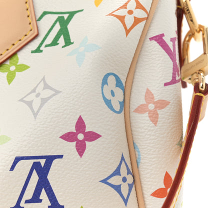 Louis Vuitton LV X TM Monogram Multicolor Speedy Bandouliere 25 White 10 of 10