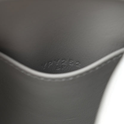 Hermes Taurillon Clemence Mini Lindy 20 Bleu Pale 7 of 12