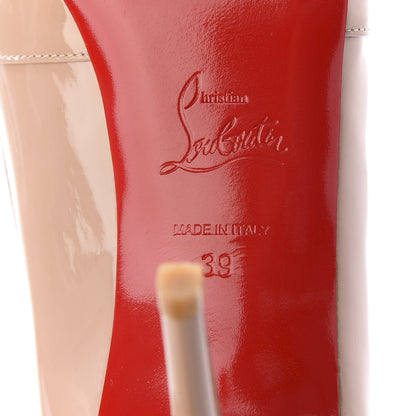 Christian Louboutin Patent Shelley 90 Pumps 39 Nude 10 of 10