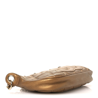Chanel Metallic Caviar Quilted Timeless CC Shoulder Bag Gold 4 of 12