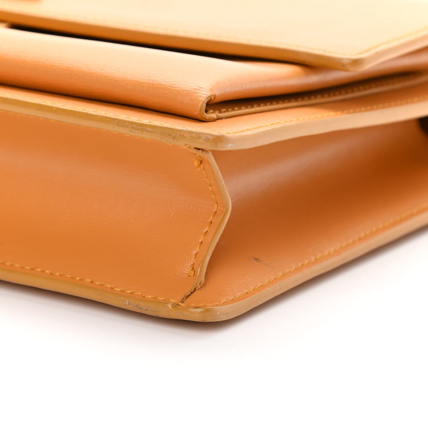 Calfskin Medium Monogram Sunset Cheddar