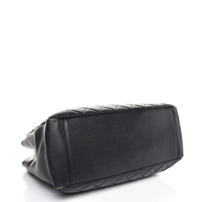 Chanel Caviar Quilted Grand Shopping Tote GST Black 4 of 7
