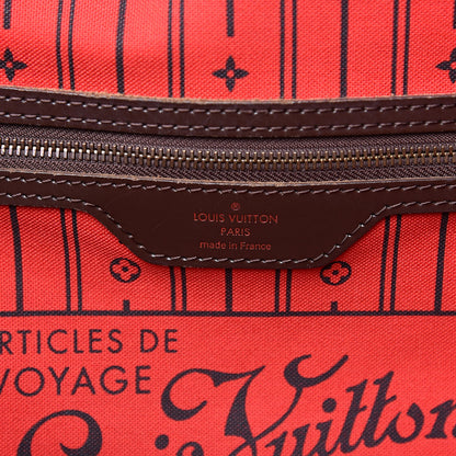 Louis Vuitton Damier Ebene Neverfull MM 5 of 19