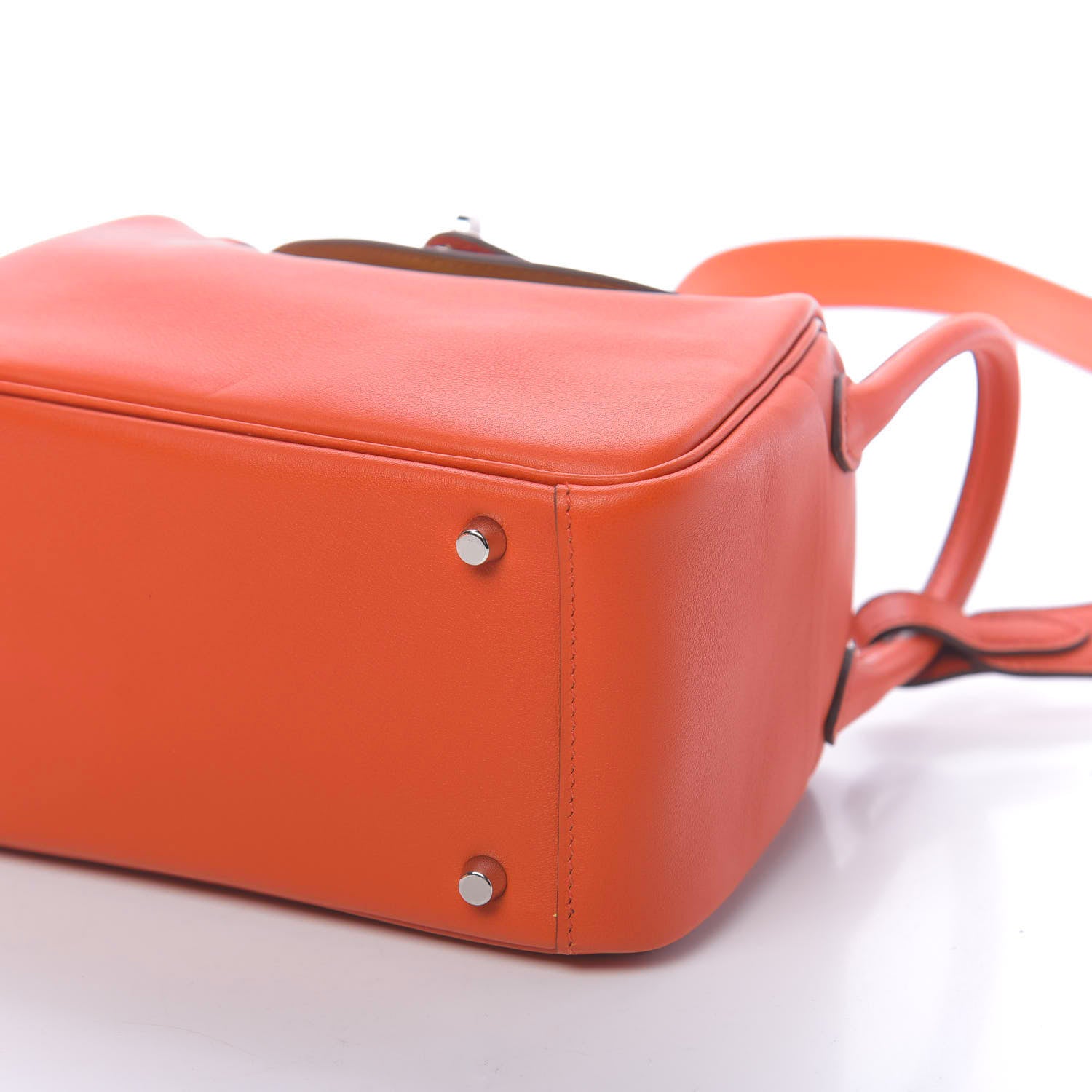 Hermes Swift Verso Mini Lindy 20 Terre Battue Sesame 10 of 11