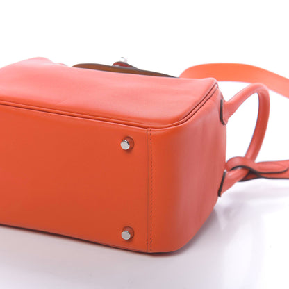Hermes Swift Verso Mini Lindy 20 Terre Battue Sesame 10 of 11