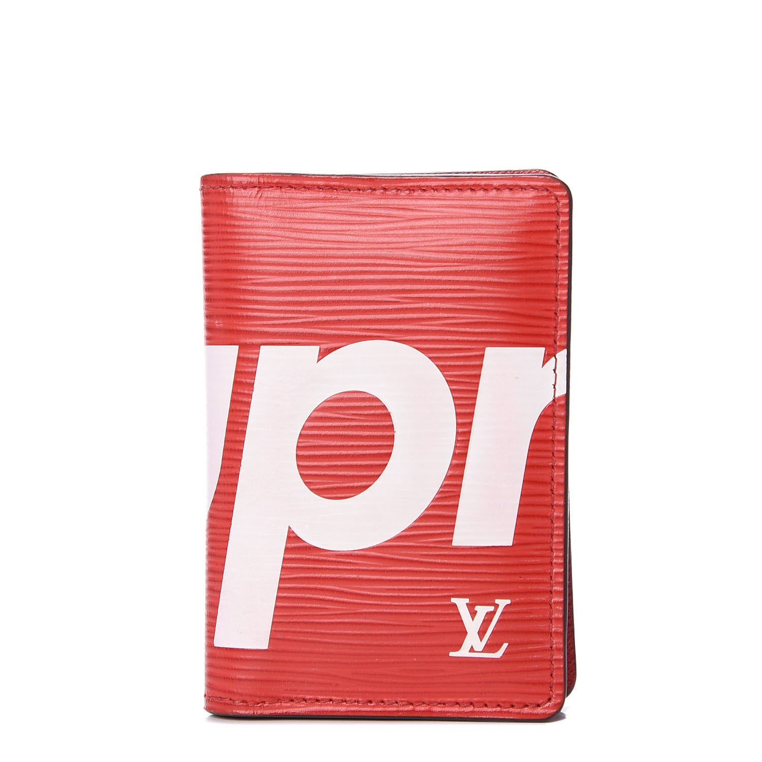 Louis Vuitton X SUPREME Epi Pocket Organizer Red 1 of 9