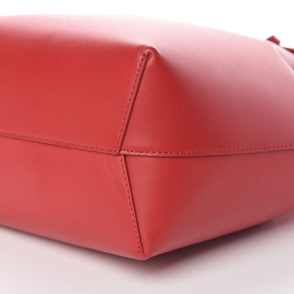 Mansur Gavriel Calfskin Mini Bucket Bag Flamma 13 of 14