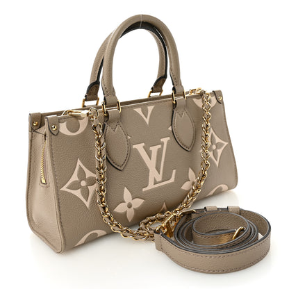 Louis Vuitton Empreinte OnTheGo East West Dove Cream 3 of 9