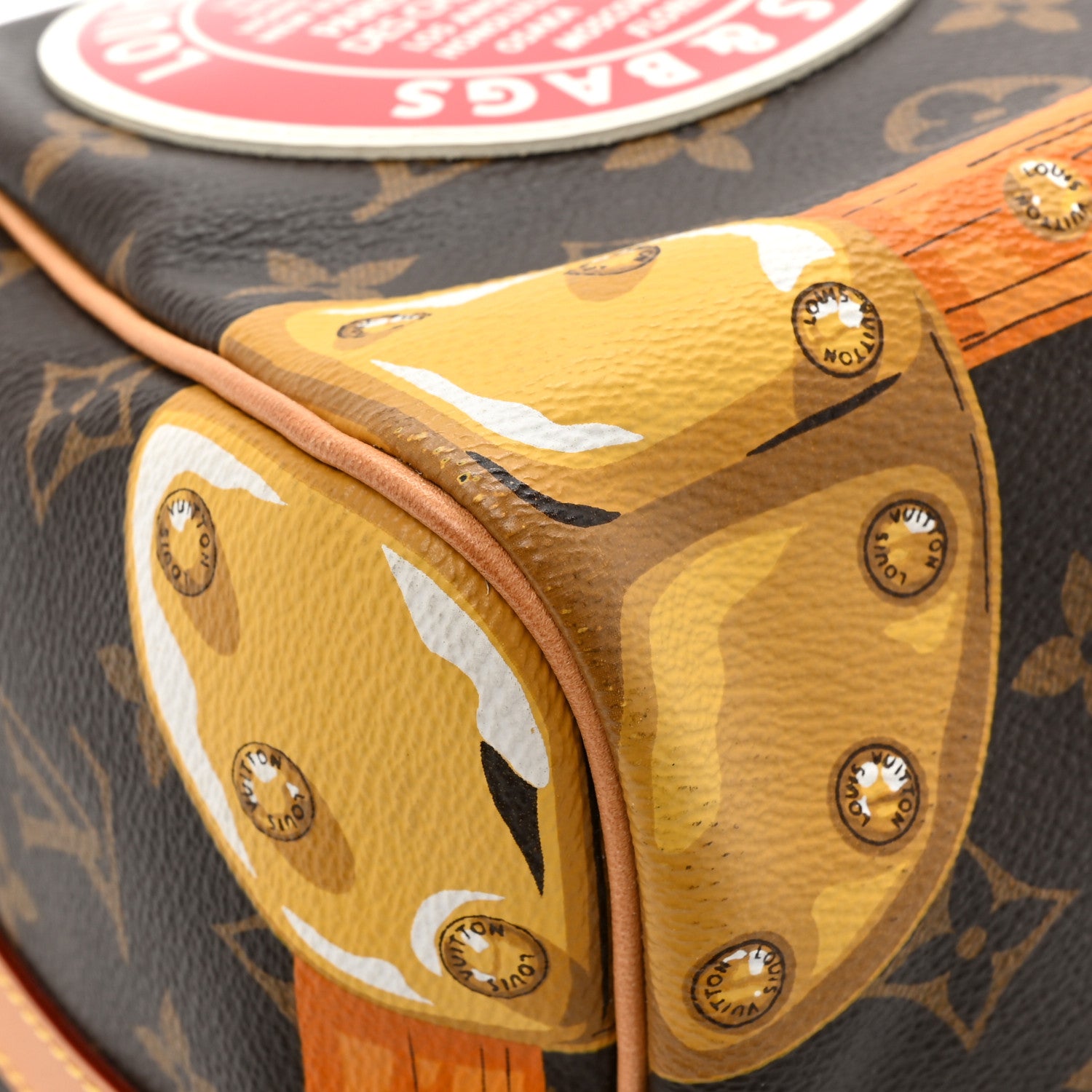 Louis Vuitton Monogram Summer Trunks Speedy Bandouliere 30 10 of 13