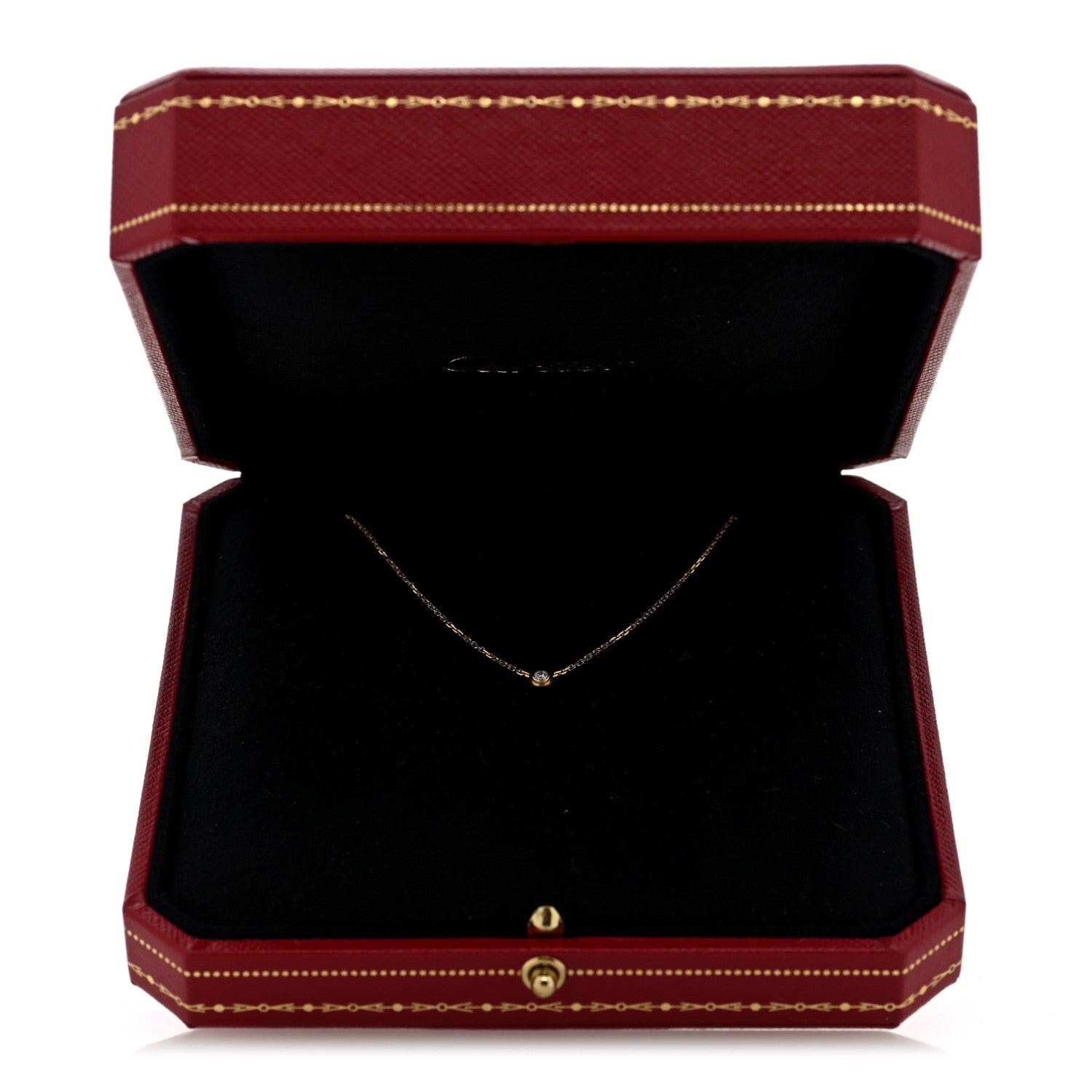 Cartier 18K Pink Gold Diamond XS D'Amour Pendant Necklace 5 of 5
