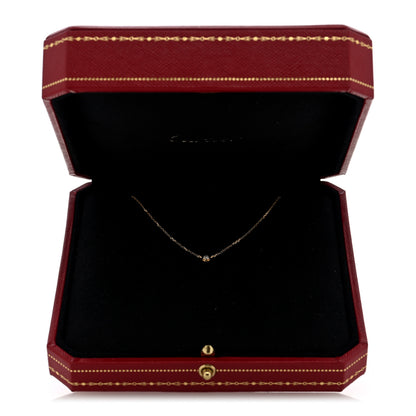 Cartier 18K Pink Gold Diamond XS D'Amour Pendant Necklace 5 of 5