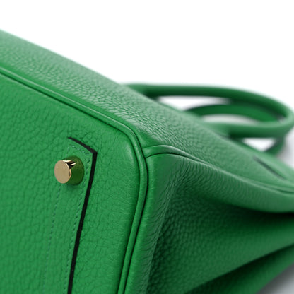 Hermes Togo Birkin 25 Bambou 11 of 13