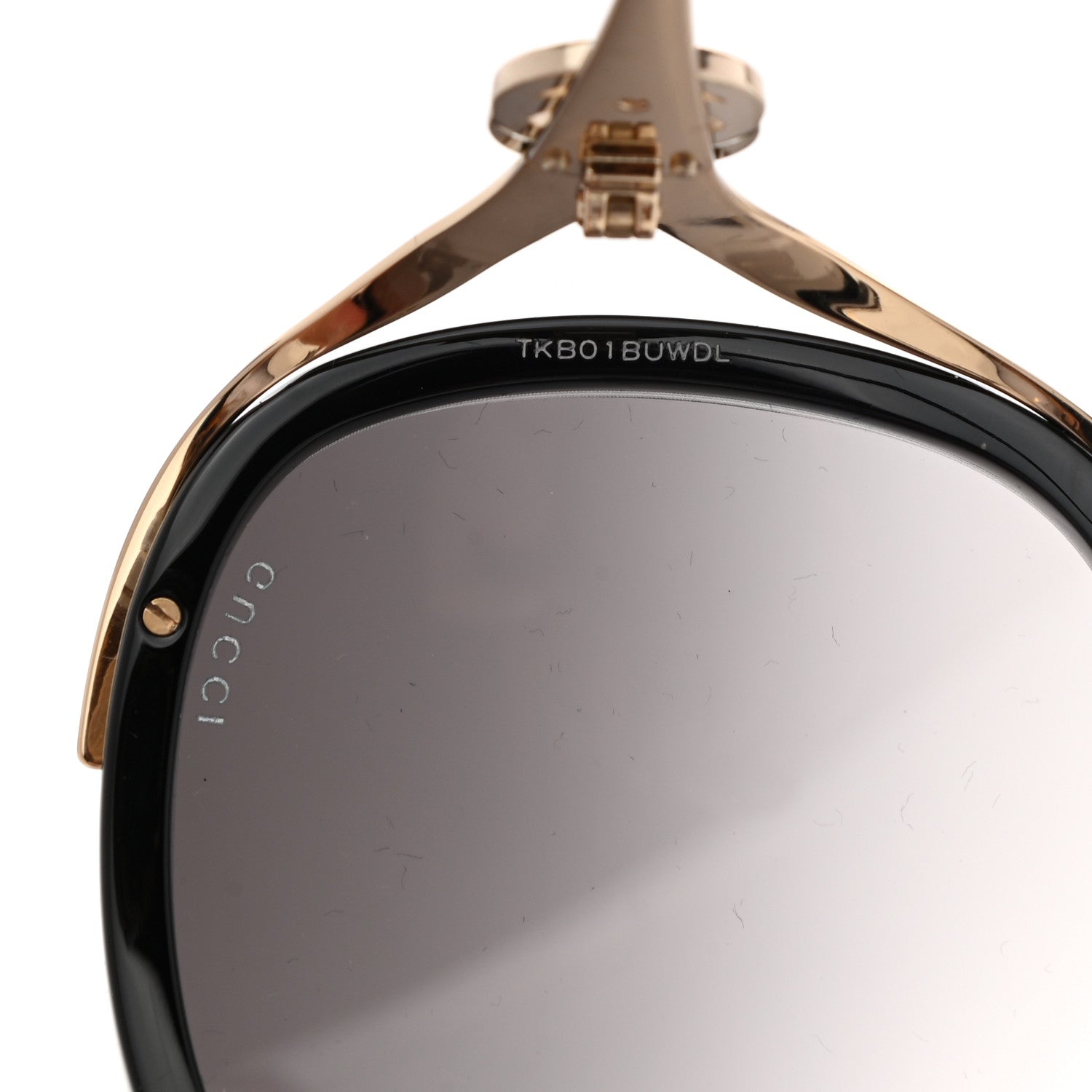 Gucci Round Frame Injected GG0226S Sunglasses Black 7 of 9