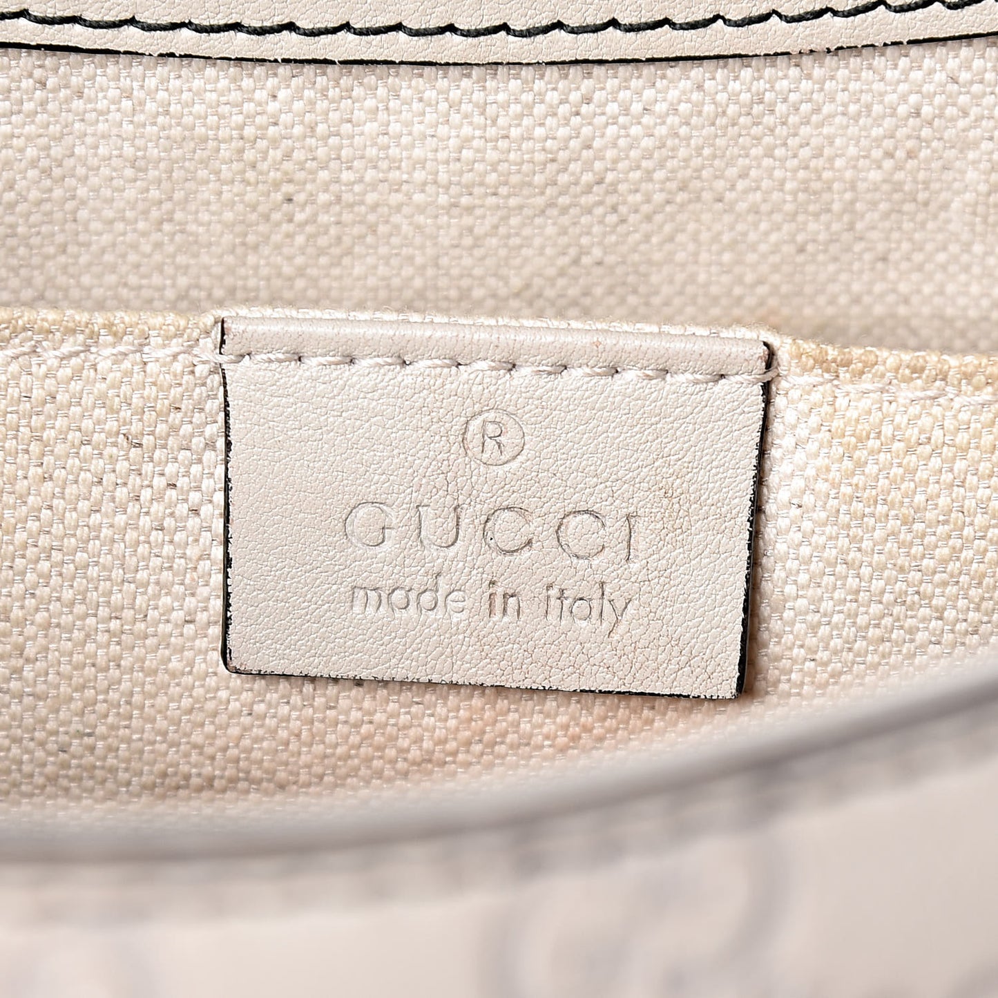 Guccissima Signature Medium Emily Chain Shoulder Bag Mystic White