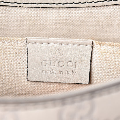 Gucci Guccissima Signature Medium Emily Chain Shoulder Bag Mystic White 6 of 19