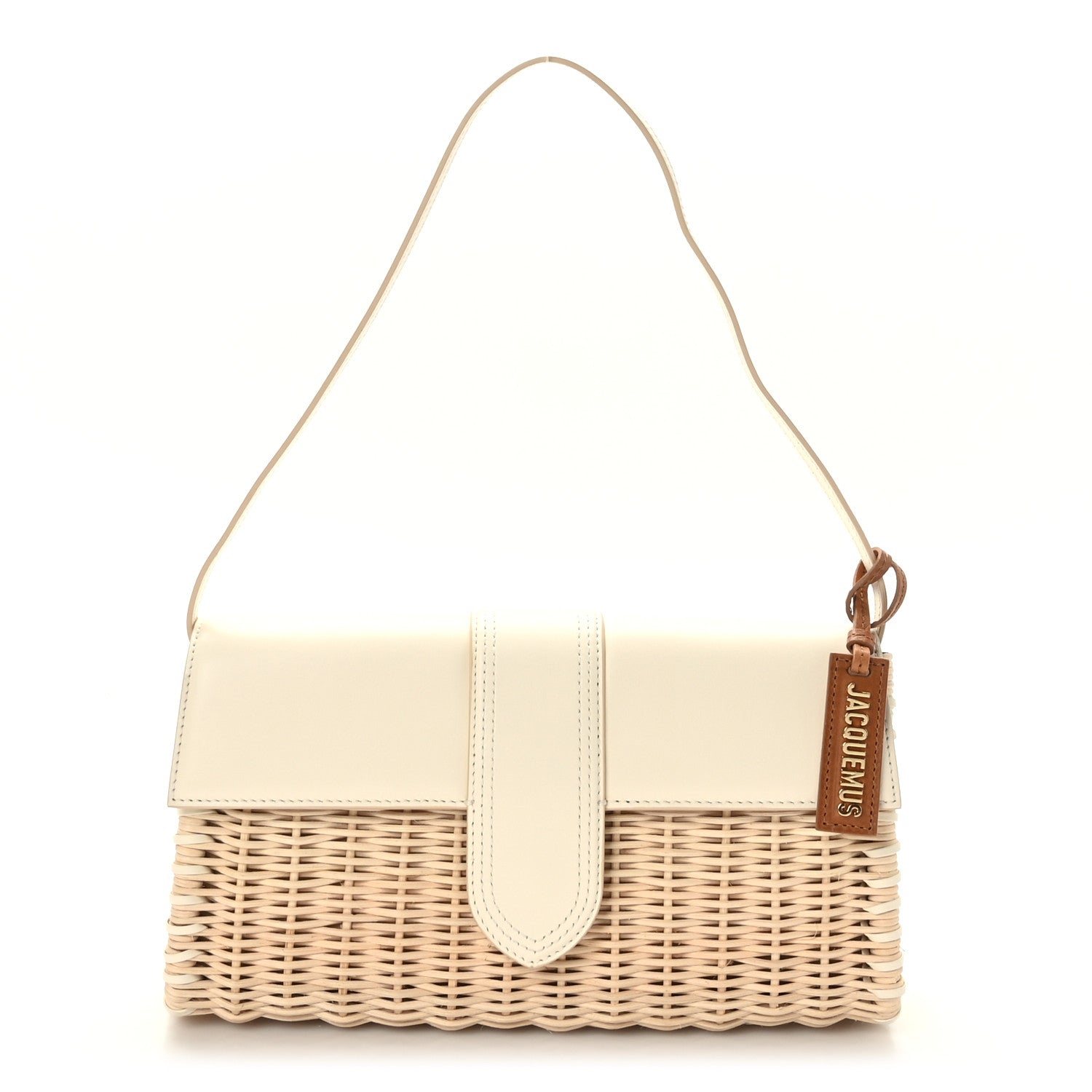 Jacquemus Wicker Le Bambino Long Ivory 1 of 8