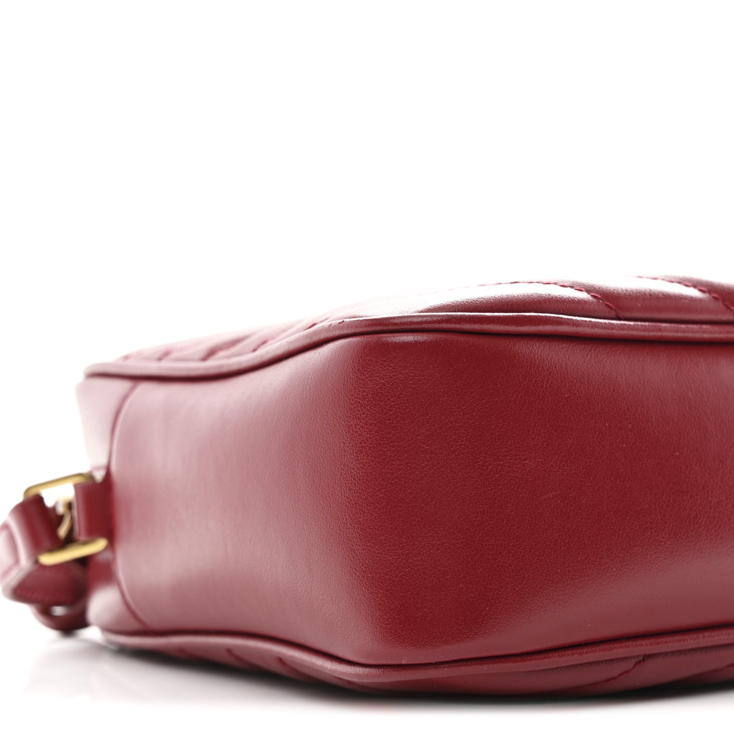 Calfskin Matelasse Monogram Lou Camera Bag Rouge Eros