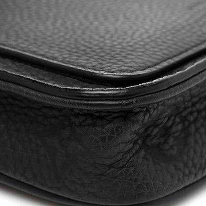 Louis Vuitton Taurillon Monogram S Lock Sling Bag Black 9 of 12