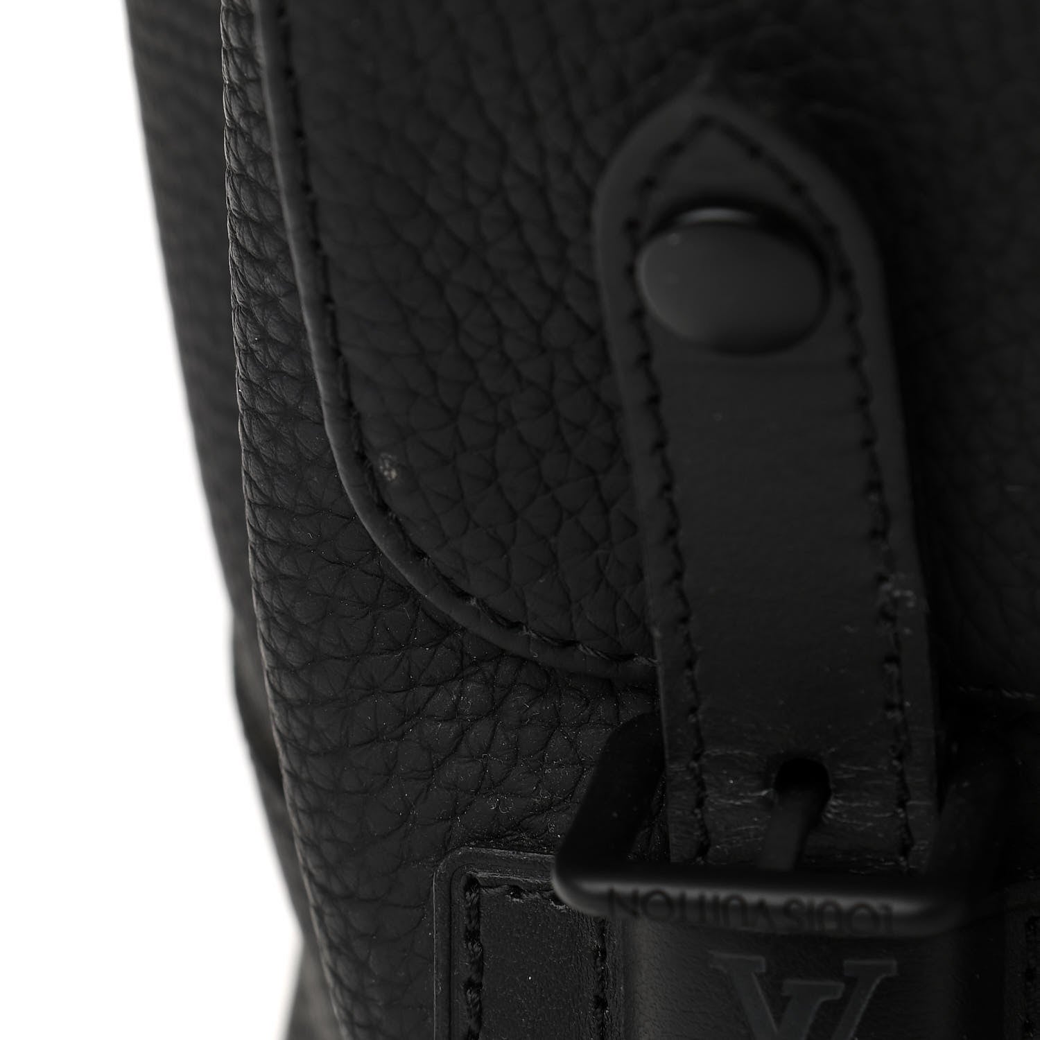 Louis Vuitton Taurillon Christopher Slim Backpack Black 10 of 10