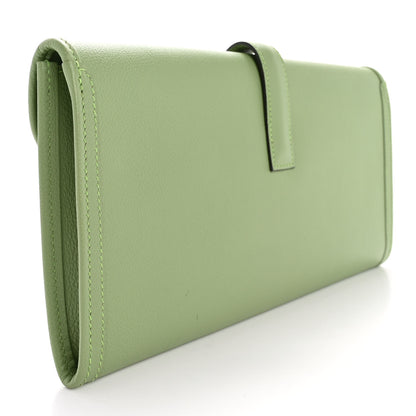 Hermes Evercolor Jige Elan 29 Clutch Vert Criquet 3 of 13