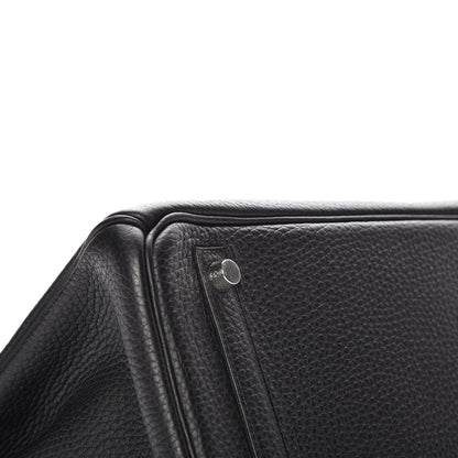 Hermes Taurillon Clemence Birkin 30 Black 20 of 29