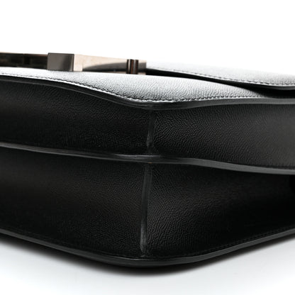 Hermes Madame Calfskin Lizard Constance 24 Black Ombre 10 of 11