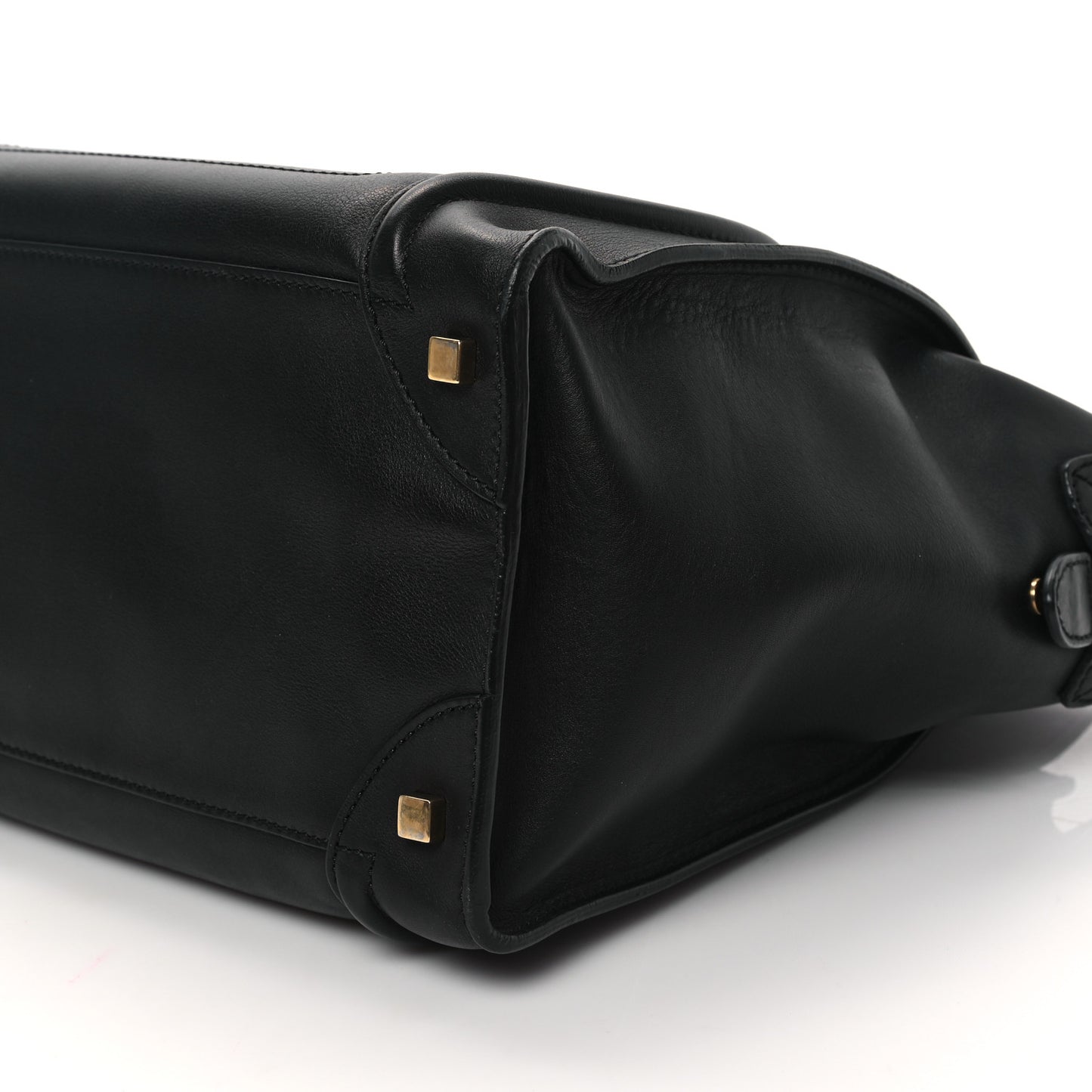 Smooth Calfskin Mini Luggage Black