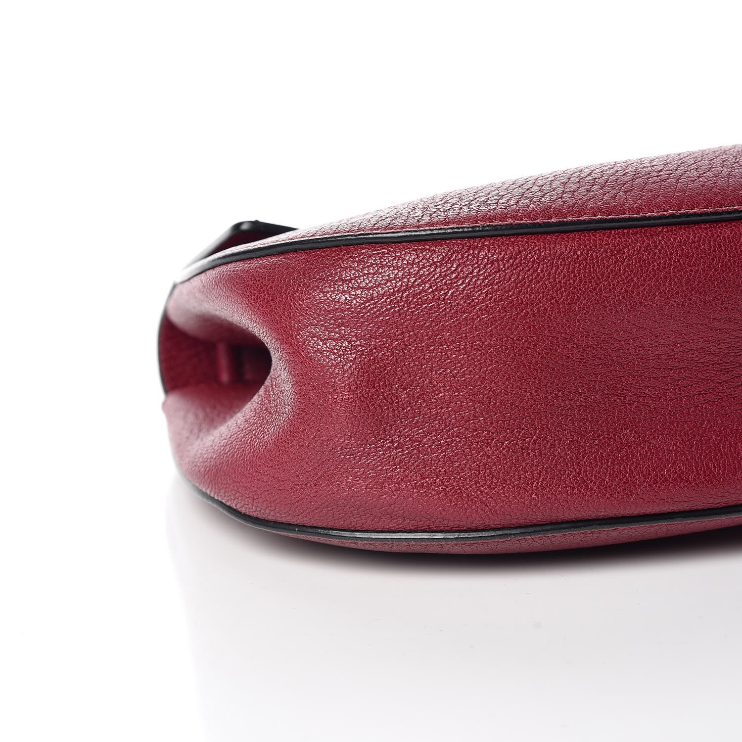 Chloe Grained Lambskin Drew Shoulder Bag Wine Purple 5 of 13