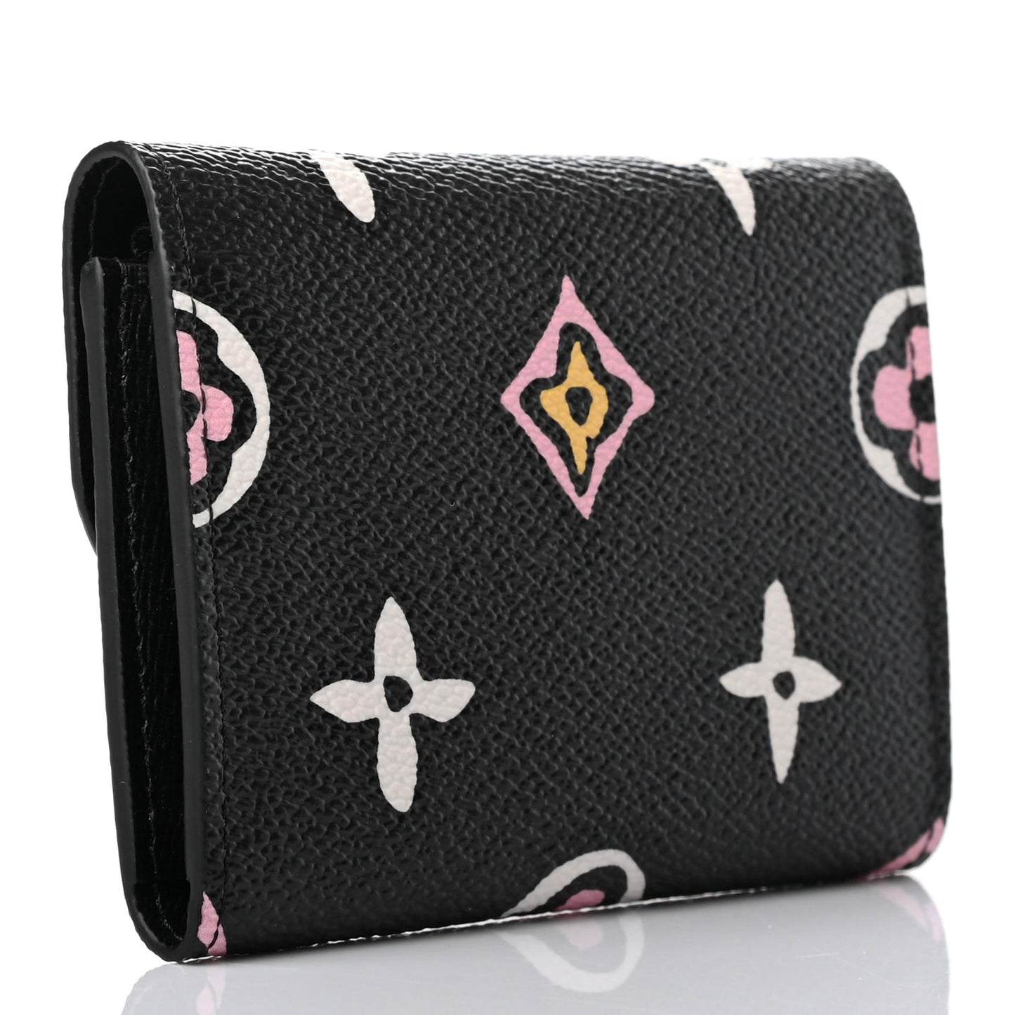 Monogram Giant Wild At Heart Rosalie Coin Purse Black