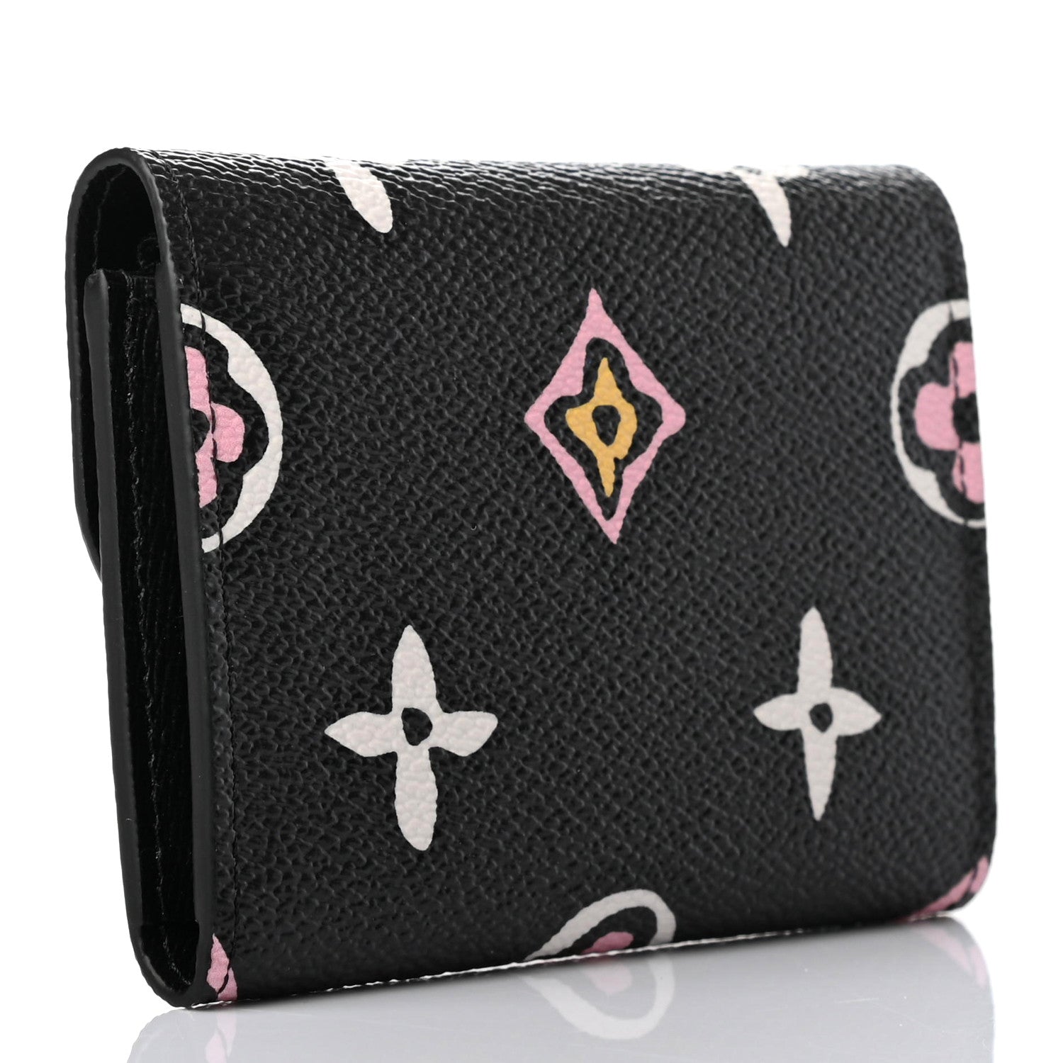 Louis Vuitton Monogram Giant Wild At Heart Rosalie Coin Purse Black 3 of 6