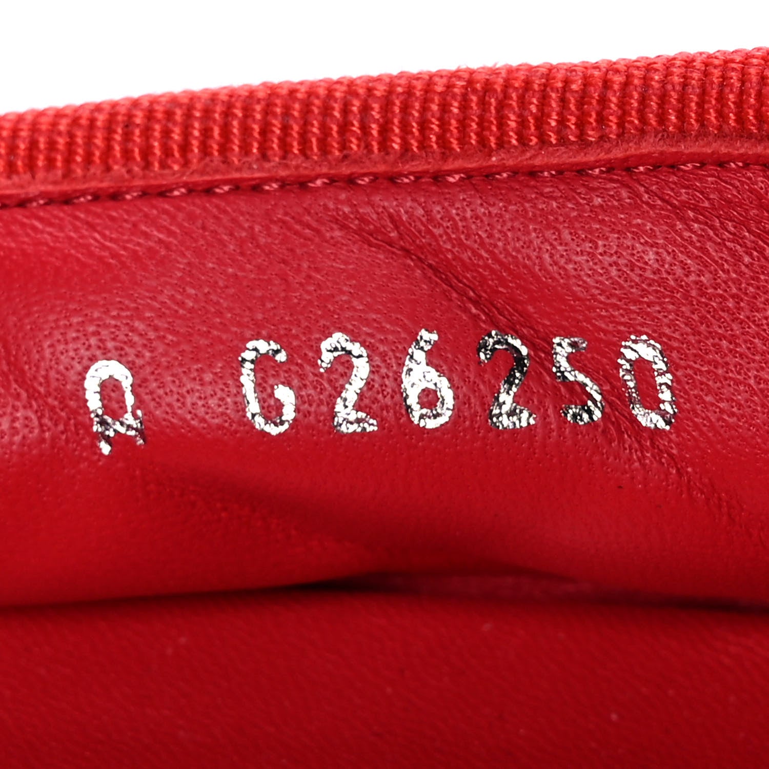 Chanel Lambskin Quilted CC Cap Toe Ballerina Flats 41 Red 8 of 8