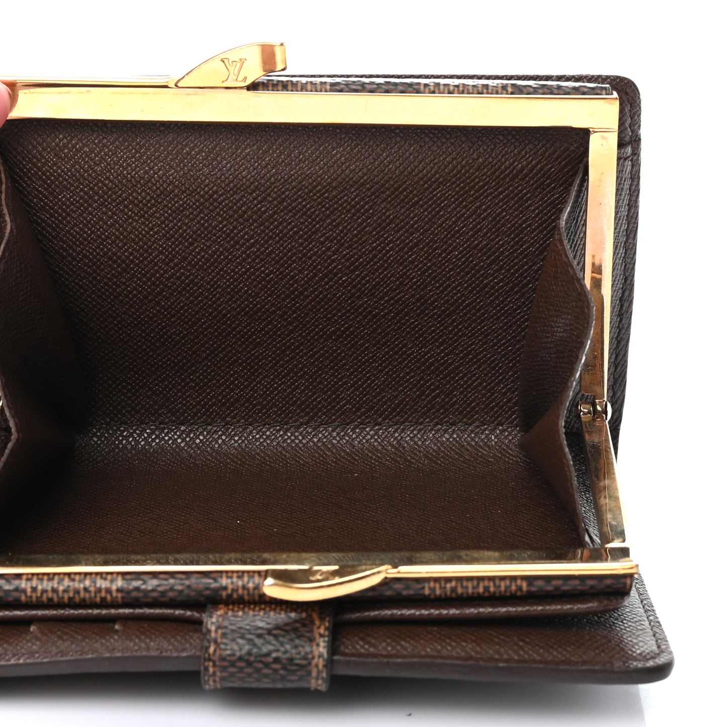 Damier Ebene French Purse Wallet