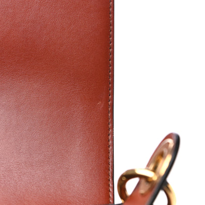 Chloe Calfskin Suede Large Tess Bag Sepia Brown 20 of 20