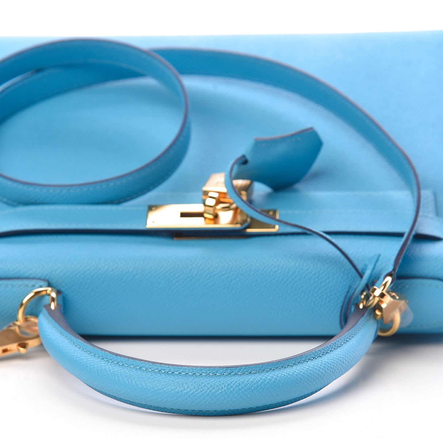 Epsom Kelly Sellier 28 Bleu Du Nord