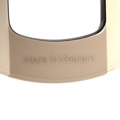 Hermes Lacquered Horn H Equipe Earrings Sable 5 of 5