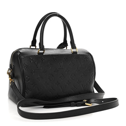 Louis Vuitton Empreinte Speedy Bandouliere 25 NM Black 3 of 11