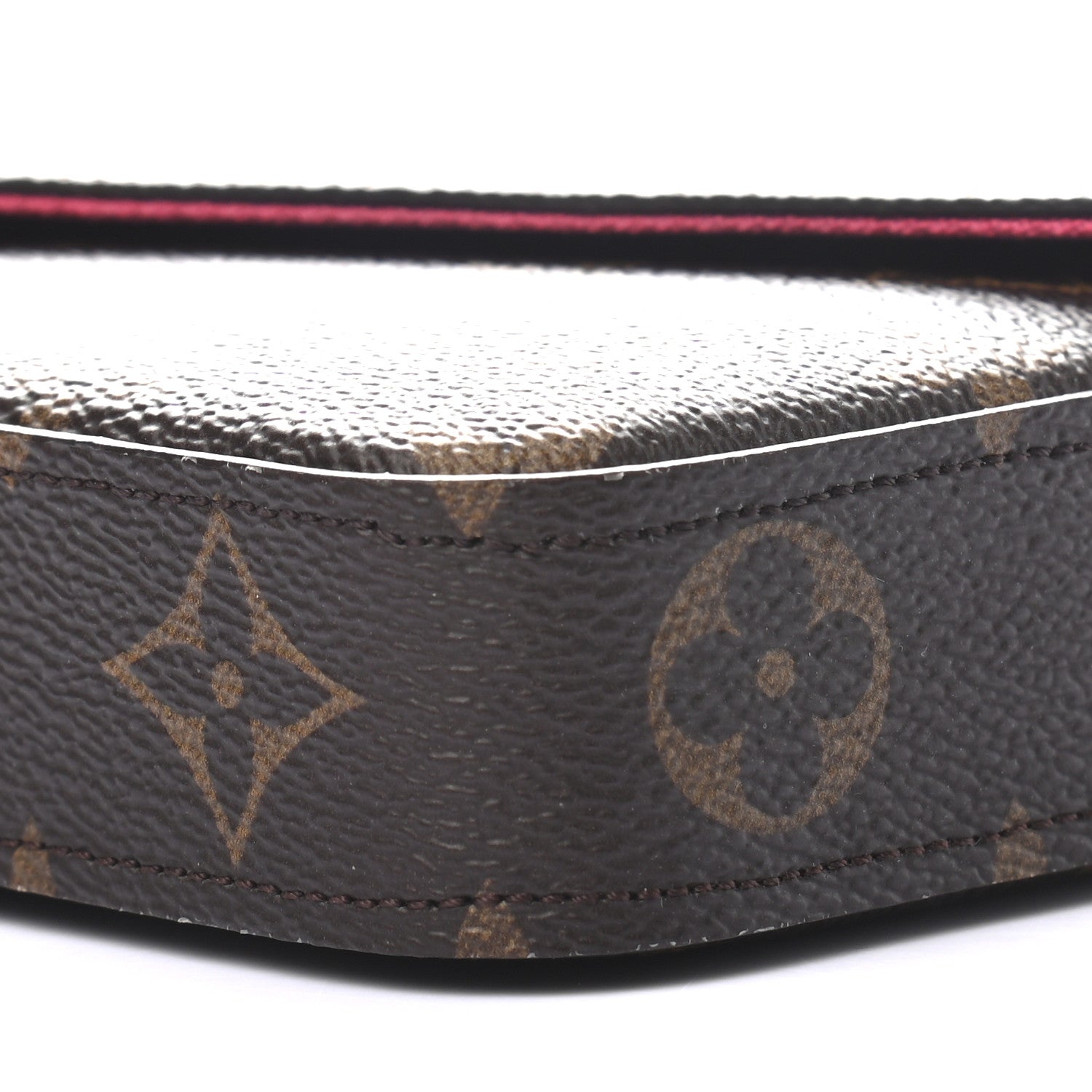 Louis Vuitton Monogram LV Love Lock Pochette Felicie Chain Wallet 8 of 8