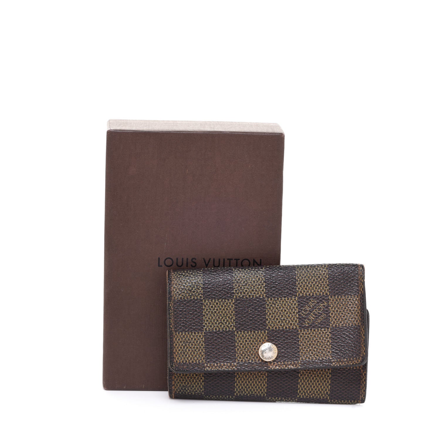 Louis Vuitton Damier Ebene Multicles 6 Key Holder 14 of 14