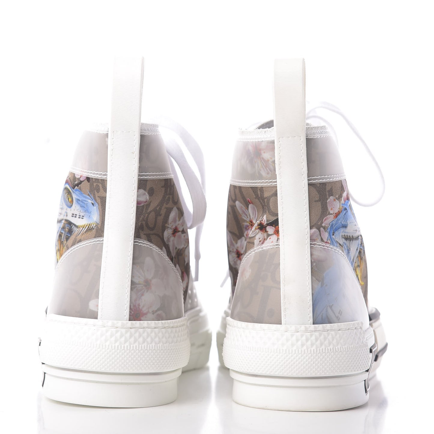 X SORAYAMA Technical Canvas Oblique Mens B23 High Top Sneakers 39 White