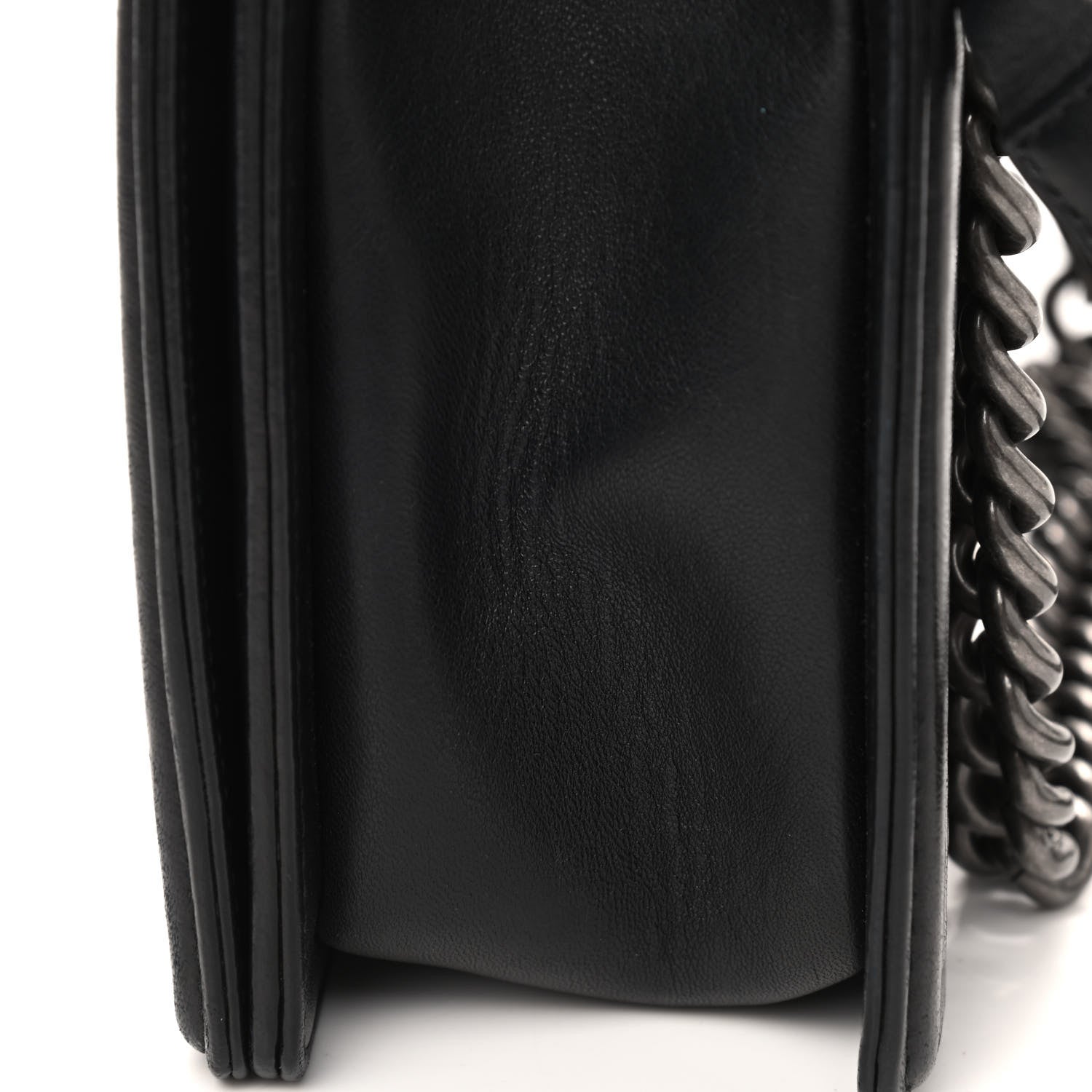 Chanel Lambskin Quilted New Medium Boy Flap Black 8 of 11