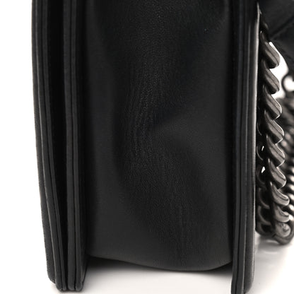 Chanel Lambskin Quilted New Medium Boy Flap Black 8 of 11