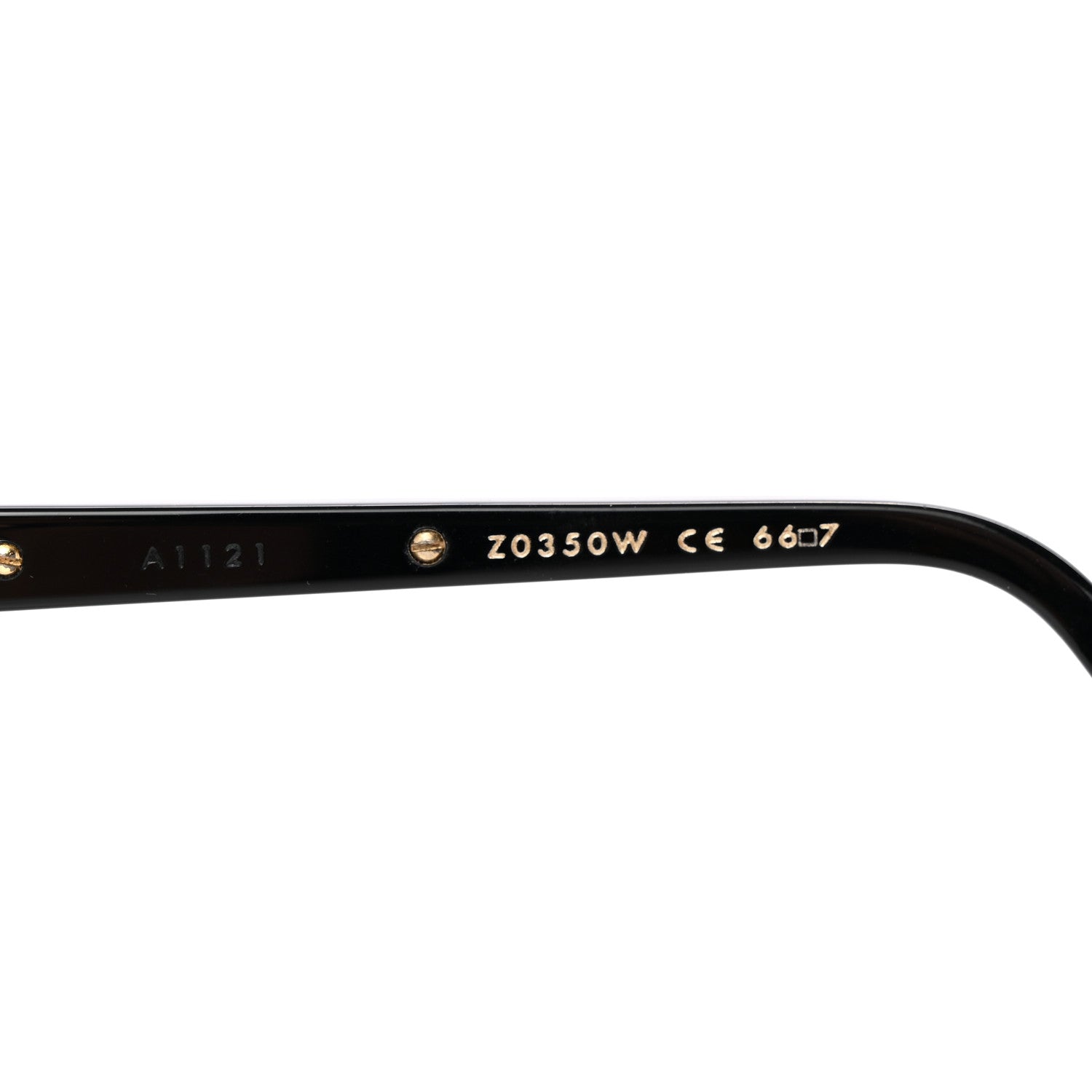 Louis Vuitton Acetate Evidence Sunglasses Z0350W Black 6 of 8