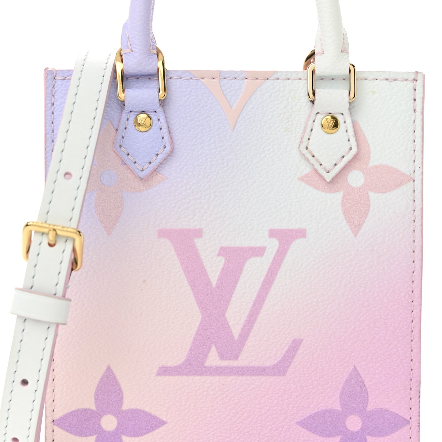Monogram Giant Spring In The City Petit Sac Plat Sunrise Pastel
