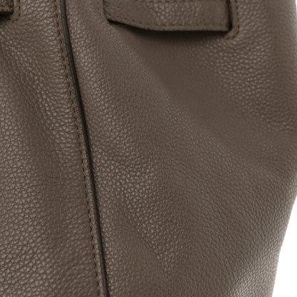 Celine Soft Grained Calfskin Small Belt Cabas Phantom Taupe 14 of 14