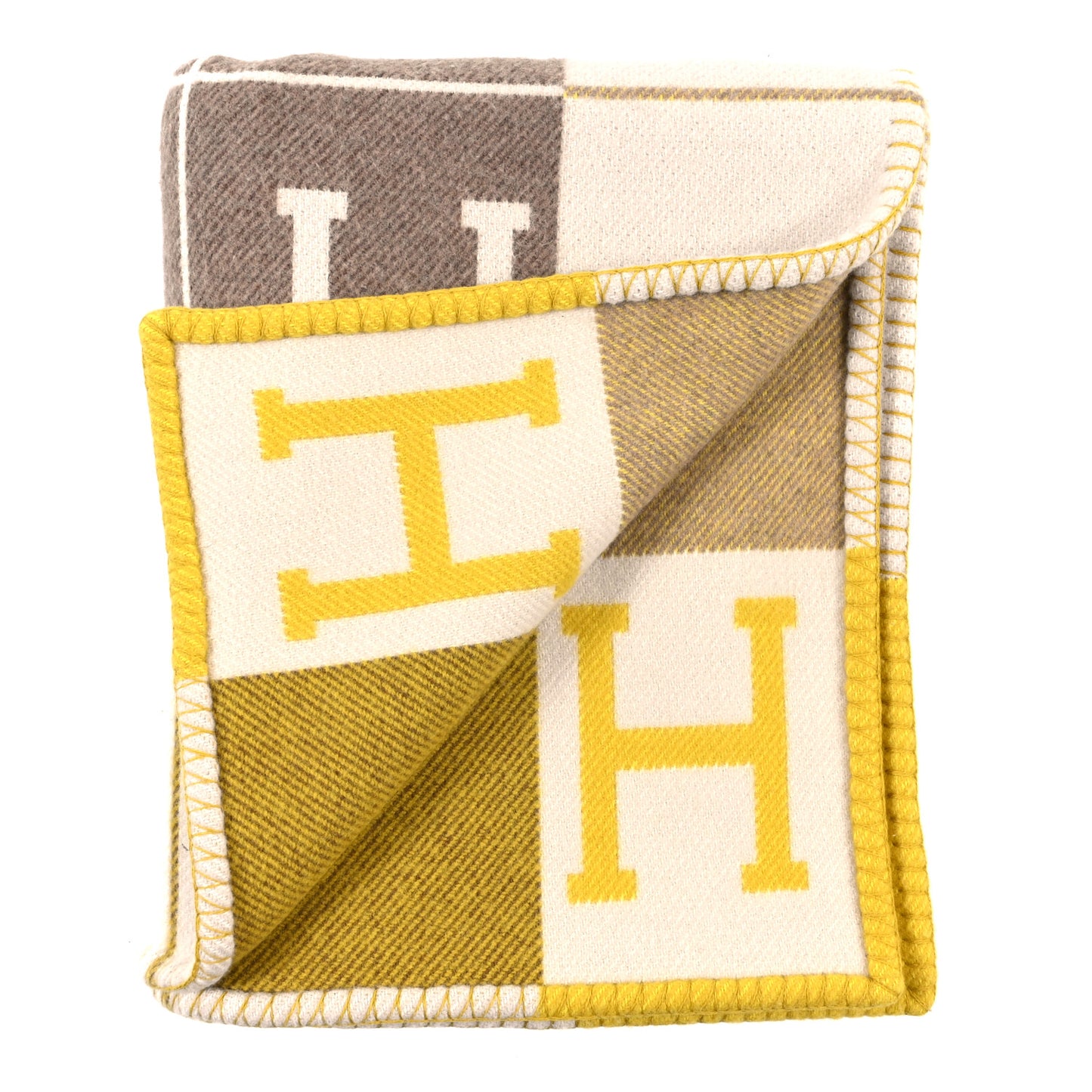 Wool Cashmere Avalon III Blanket Gris Soleil