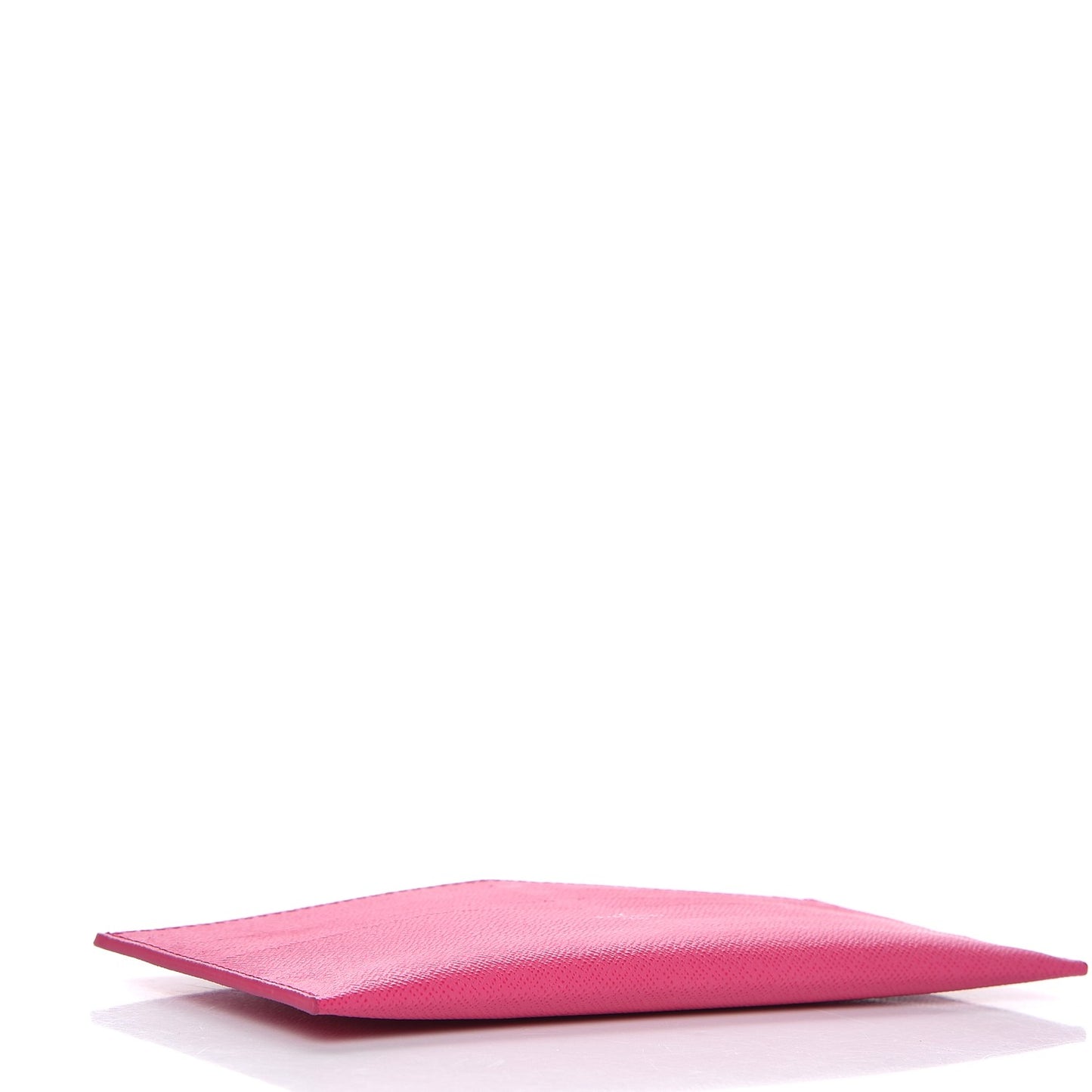 Calfskin Felicie Card Holder Insert Hot Pink