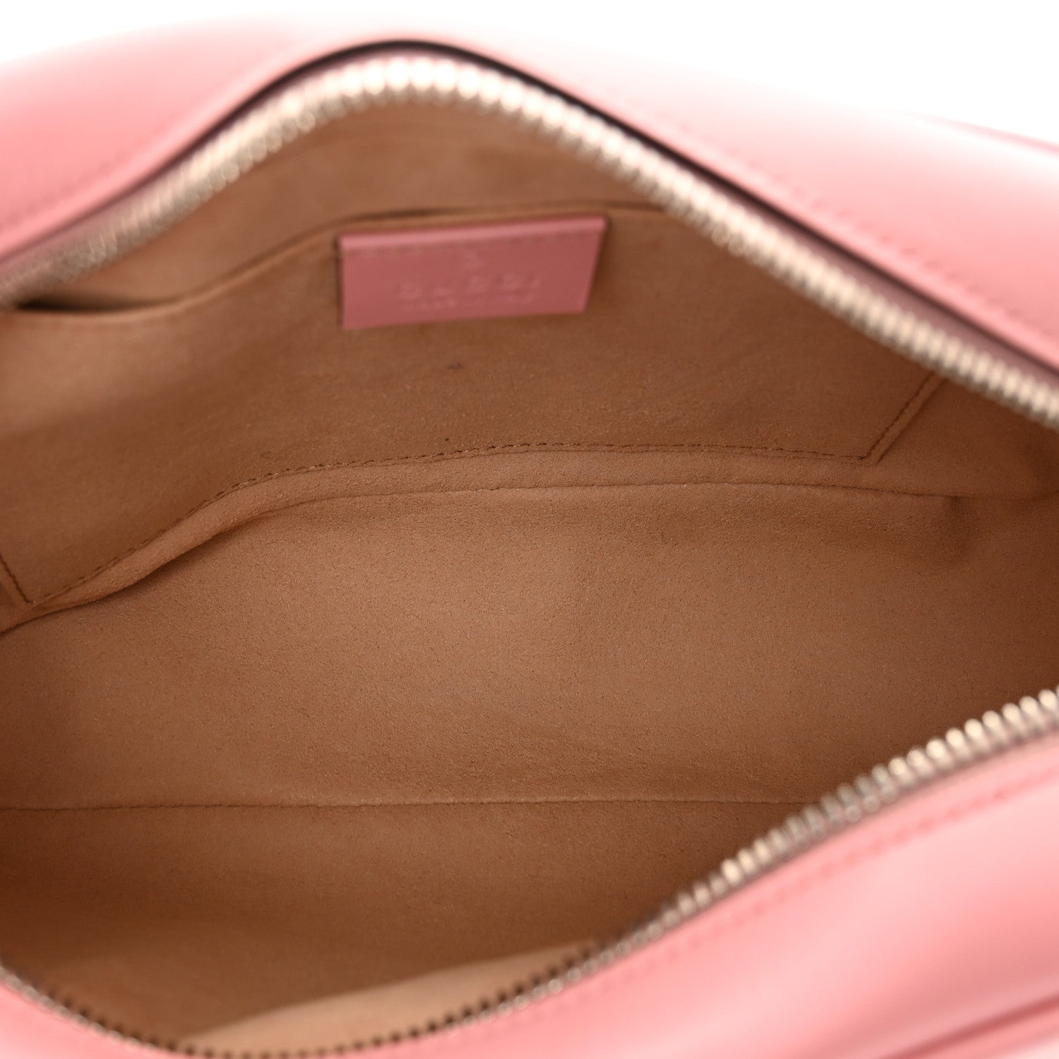Gucci Calfskin Matelasse Small GG Marmont Chain Shoulder Bag Wild Rose 6 of 10