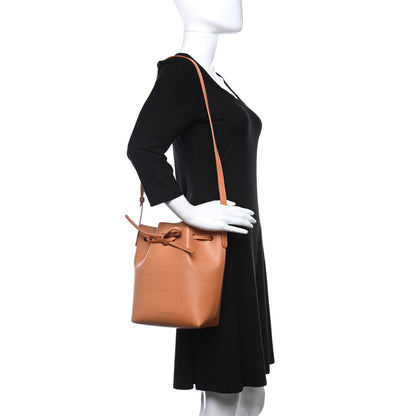 Mansur Gavriel Vegetable Tanned Calfskin Mini Bucket Bag Camello Antico 2 of 10