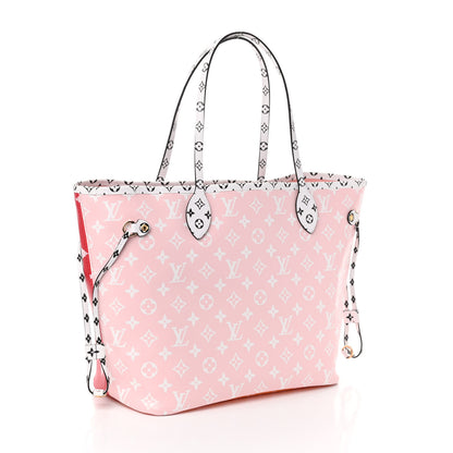 Louis Vuitton Monogram Giant Neverfull MM Rouge 3 of 9