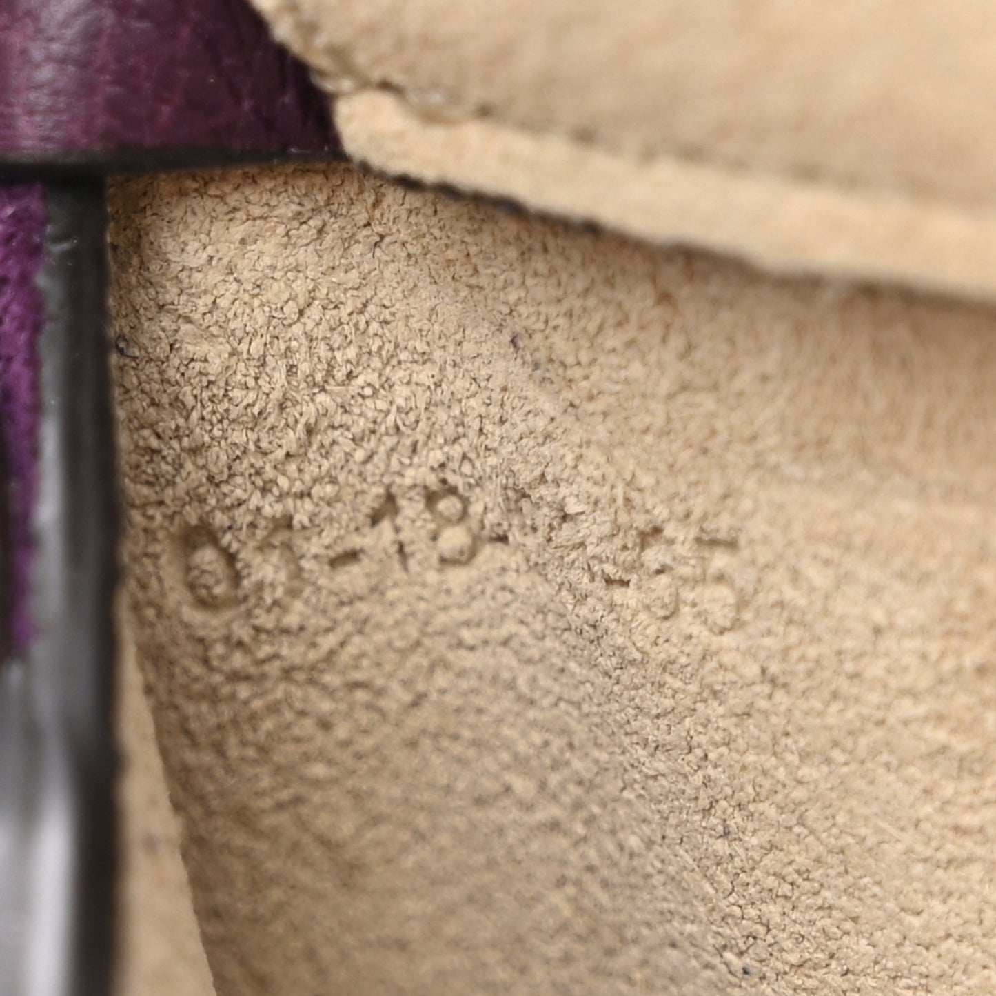 Goatskin Suede Mini Pixie Bag Nightfall Purple